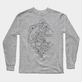 Moon Snake Long Sleeve T-Shirt